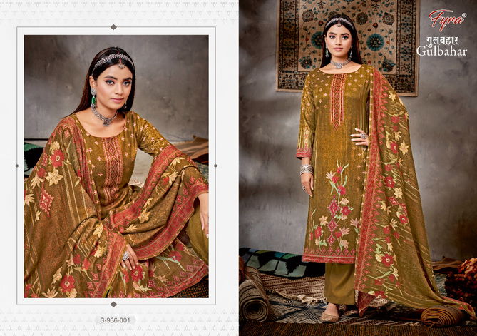 Fyra Gulbahar Exclusive Wear Pashmina Wholesale Dress Material Collection